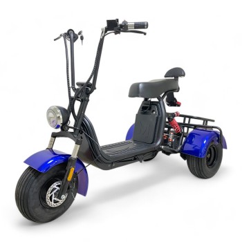 Электротрицикл CityCoco X5 trike mini синий