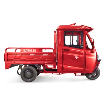 Грузовой электротрицикл Rutrike КАРГО Кабина 1500 60V1000W Красный